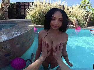 Tiny cum slut goes crazy for cock