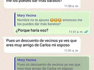 Doña mary sends me videos of her dancing naked in web chat
