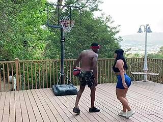thick latina milf monica santhiago gets filled poolside by rome major