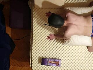 Anastasia mistress uses strapon for anal submission at home