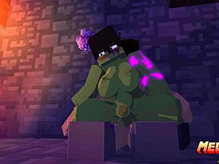 steve searches for the lost diamond livia fucks steve in minecraft