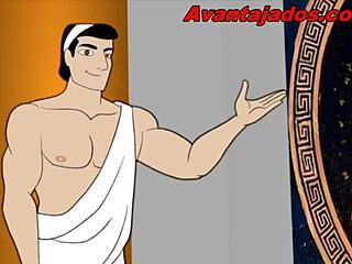 animan gay porn with strong machos