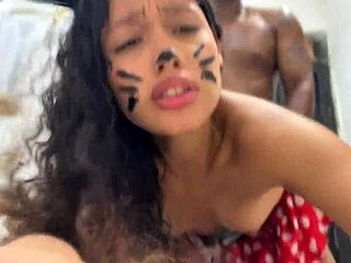 Minnie Mouse Wanted To Eat Cheese But Ended Up Eating A Cock