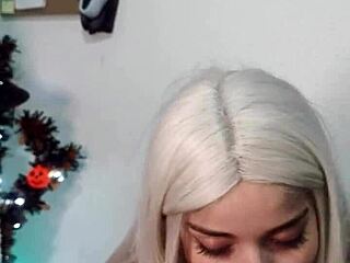 wellington cums in witch mouth after blowjob