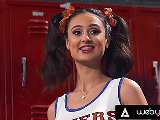 eliza ibarra and coco lovelock fuck in locker room