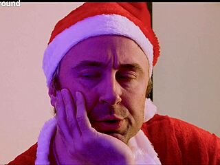 river lynn lets bad santa fuck her how he wants until she cums