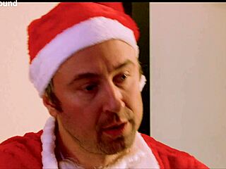 river lynn lets bad santa fuck her how he wants until she cums