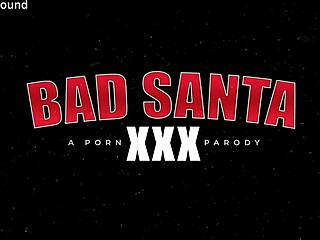 river lynn lets bad santa fuck her how he wants until she cums
