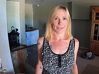 Stepson reprograms robot stepmom - jane cane shiny cock films