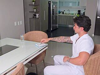 Latina Girl Sees Her Doctor