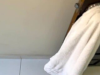 I Catch My Step Sister In Law In The Shower And Help With Mexican Shower Routine