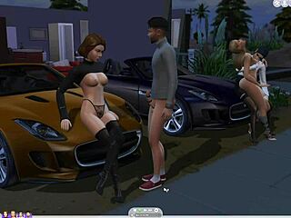 Sims 4 Sucking His Cock Outdoors