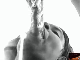 Perfect Lips Sucks Black Cock Sloppy