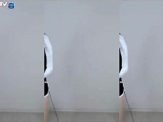 korean bj big tits performance