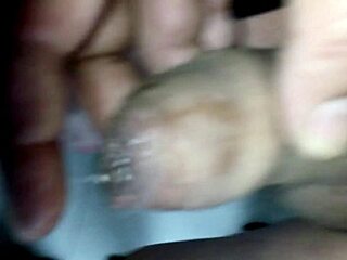 she straps on that juicy penis and opens his anus