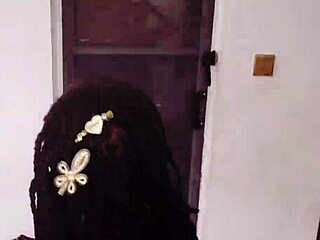 she caught me alone at the house