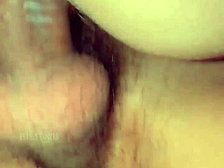 Amateur couple couldnt wait to fuck in bed