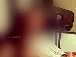Amateur couple couldnt wait to fuck in bed