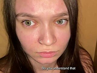 frightened stepdaughter hid in closet with stepfathers big cock
