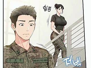 chapter 1 military manwha recap with cute sexy milf