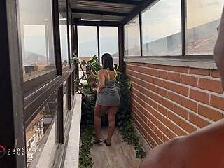 Huge dick black guy gives his big ass client a happy ending massage
