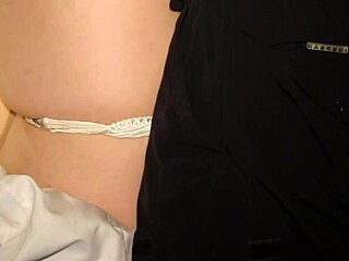 Wife gets creampie in satin panties