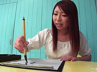 Japanese woman gives intense blowjob and creampie