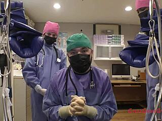 you get checked by doctor tampa and nurse jewel at the hospital