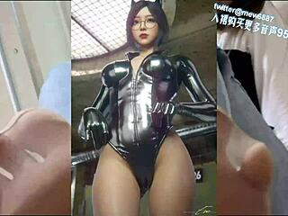 Asmr chinese sound step non-smoke special service of yu jie club