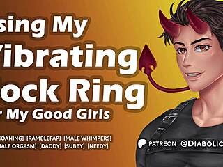 male moaning for you using vibrating cock ring male whimpers and moaning audio porn for women diabolical d3vil