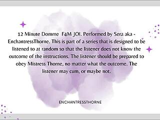 F4m femdom joi denial session number seven