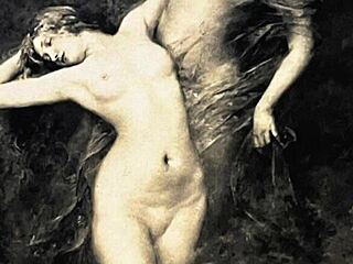 Vintage erotic drawings from antique collection