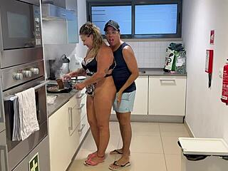 I Devour My Slutty Stepmother While She Makes Me Dinner