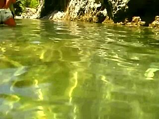 Exotic beauty with fit body encounters big cock in wild nature setting