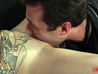 Horny Tattooed Bitch with Skinny Body Gets Pussy Licked