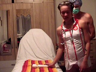 Hey, check out young russian doctor kabayeva examining and fucking her new client with anal sex toys