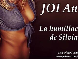 Silvia's Humiliating JOI Anal