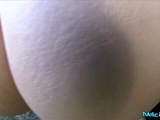 Passionate Couple Screwing Hard Outdoors Near Car