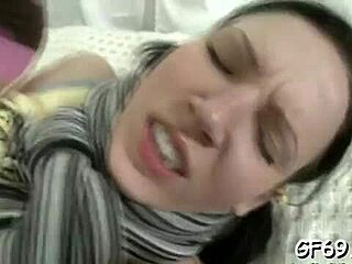 18+ nuoret villiintyy isoja kyrpiä imien kova amatööri suihinotoissa