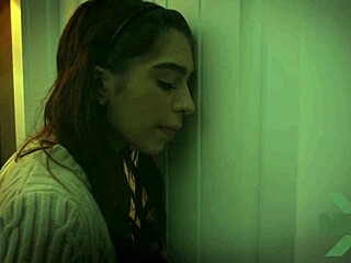 Joseline Kelly takes Tyler Nixon's virginity with blowjob and riding