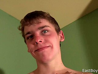 Eksklusiv casting med søt 18-årig tsjekkisk guttetwink