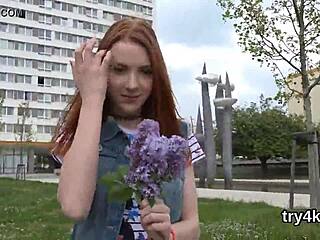 sensual teen 18+ blows dick in pov and gets pink pussy rode