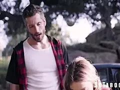 I Pick Up Kirsten Scott, Bipolar Hitchhiker, for Hardcore Car Fuck