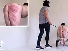 Part 2 Caning: Huge Anal Fisting Punishment