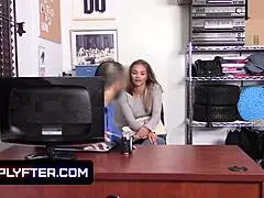 Scarlett Fall Strip Searched