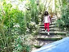 I Lick All The Cum Off Sugar Daddy's Cock On Secret Beach!