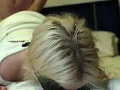 Blindfolded Blonde Enjoys A Fun Encounter With Partner