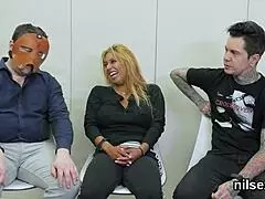 Peculiar Woman Endures Brutal Anal Therapy In Bizarre Asylum, Suffering Intense Pain And Hardcore Assfucking!