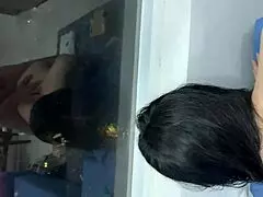 White-Skinned Girl Bent Over For Doggy In Public Park