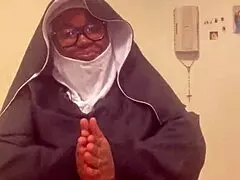Nun Hazelnut Celebrates Halloween